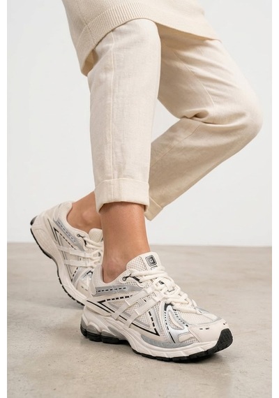 Guja 26y321 Kadın Klasik Sneaker Krem
