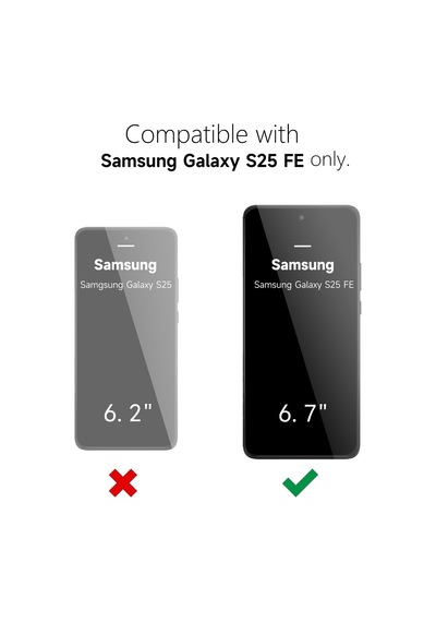 Samsung Galaxy S25 Fe İle Uyumlu Kılıf Soft Premium Yumuşak Silikon Telefon Kılıfı Kapak Kırmızı