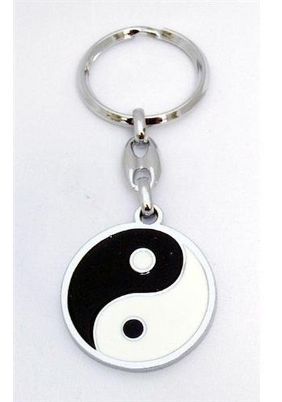 Ying Yang Çelik Anahtarlık
