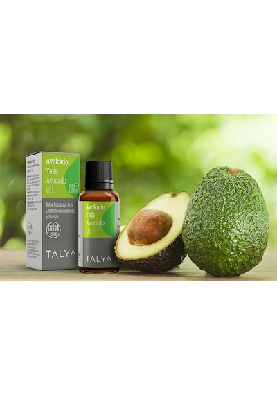 Talya Soğuk Sıkım %100 Saf ve Doğal  Avokado Yağı  20 ML