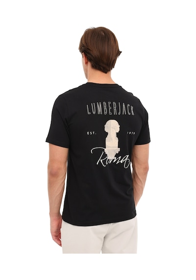 Lumberjack Ml Dex 11ıtl1314 6fx Siyah Erkek Kısa Kol T-shirt 000000000102054941