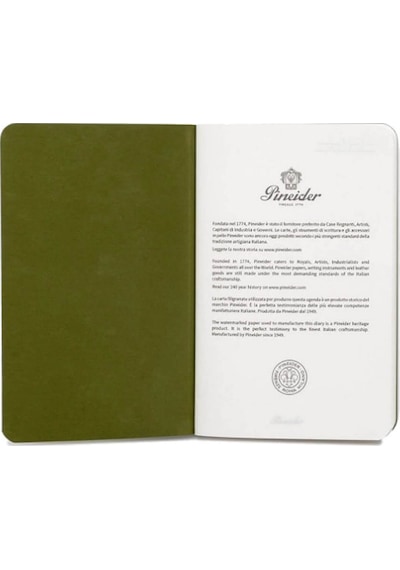 Pineider Defter Jazz 14,5x21 Cm Verde Cqr10qul01r060 Yeşil