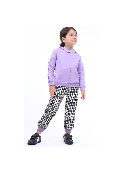 Toontoy Kids Toontoy Kız Çocuk Eşofman Takım Lila
