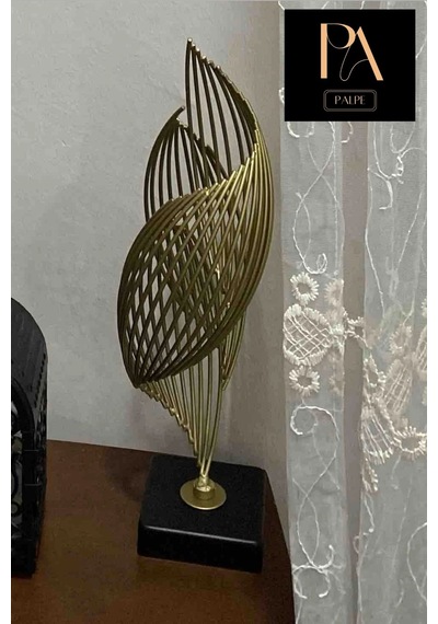 Eskitme H 2'li Ofis Metal Aksesuar Biblo Ev Salon Dekorasyon Obje