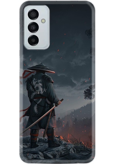 Samsung Uyumlu Galaxy A04S Kilif Silikon Desen Warrior 1653 556613433