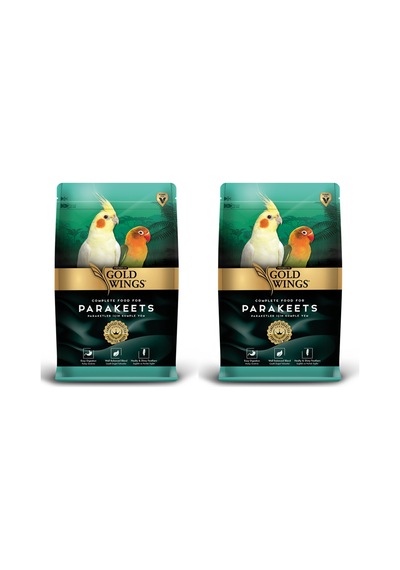 Gold Wings Premium Sultan-Cennet Papağanı Yemi 1 KG 2 Adet