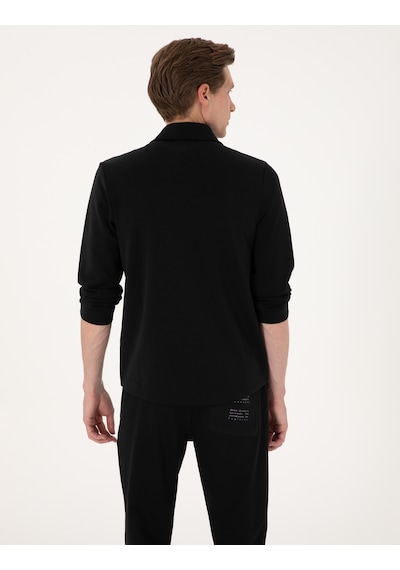 Pierre Cardin Erkek Siyah Gömlek Örme 50302573-vr046 Siyah