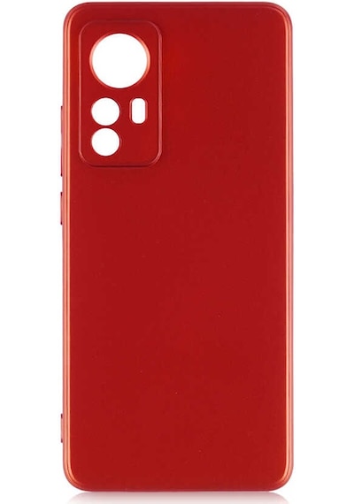 Xiaomi Mi 12 Kılıf Zore Premier Silikon Kapak Kırmızı