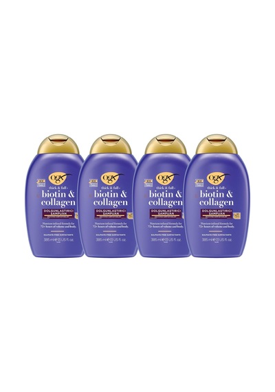 Dolgunlaştırıcı Biotin & Kolajen Şampuan 4 X 385 Ml