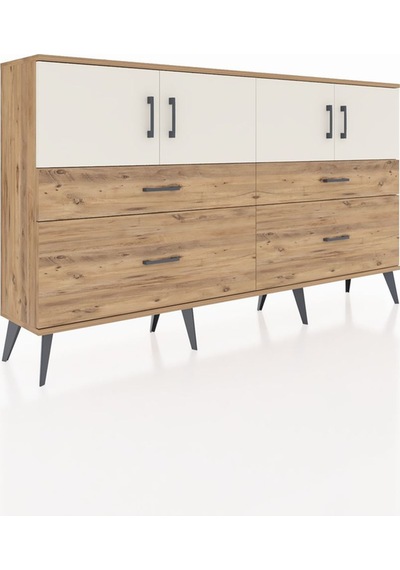 Arges Konsol 2 Raflı 4 Çekmeceli 4 Kapaklı 176x30x99 Çam-aytaşı/ç Çam-aytaşı/çam Arges Konsol 2 Raflı 4 Çekmeceli 4 Kapaklı 176x30x99 Çam-aytaşı/ç Çam-aytaşı/çam