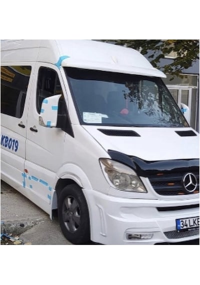 Mercedes Sprinter Piano Black Batman Ayna Kapağı