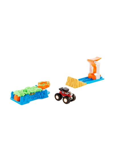 Monster Trucks Fırlat ve Çarpış Oyun Seti Gvk08-