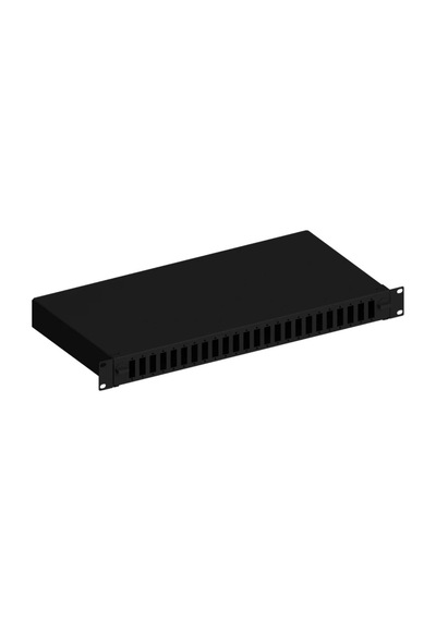 Alfafonet Fiber Panel 1u 24 Port Kasetli Sc-dx Siyah