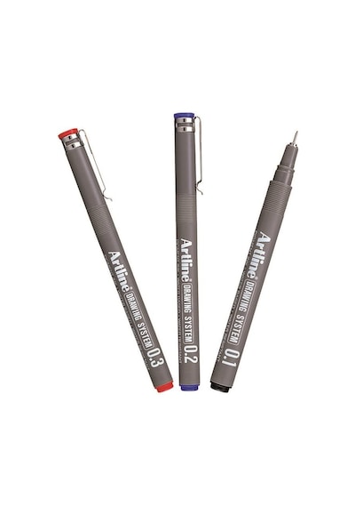 Artline 233 Siyah Çizim Kalemi 0.3