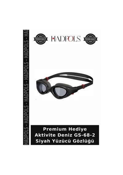 Premium Hediye Aktivite Deniz Gs-68-2 Siyah Yüzücü Gözlüğü