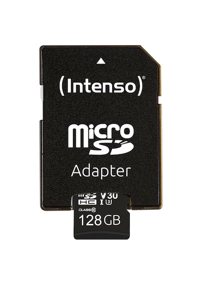 Intenso 128gb Microsdhc Uhs-ı Professıonal Class10 U3 V30 Ultra High Speed Memory Card 4k