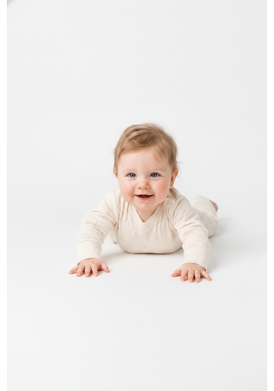 Tiffany Baby & Kids Puffy Cloudy Tasarımlı Pijama Takımı ekru
