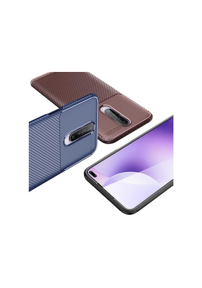 Xiaomi Redmi K30 Kılıf Zore Negro Silikon Kapak Siyah