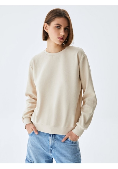 Ltb Krem Sweatshırt 011268110860387 14473 Krem