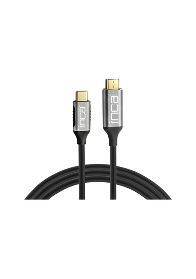 Inca ITCH-02TX Type-C To HDMI 4K Altın Uçlu Kablo 2 M