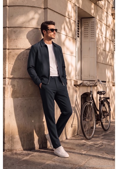 Buratti Regular Fit Belden Bağlamalı Düz Paça Pantolon Erkek Pantolon Cf26w6111111 Lacivert