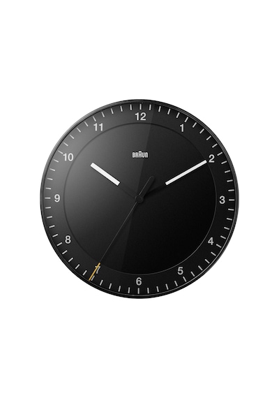 Klasik Büyük Analog Duvar Saati, Sessiz Tarama Hareketi, Kolay Okunabilir, 30 Cm Çap, Siyah, Bc17b Modeli Diğer