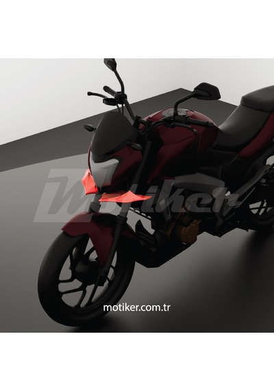 Bajaj Dominar 250 Winglet Aksesuar Boyasız 3d Baskı