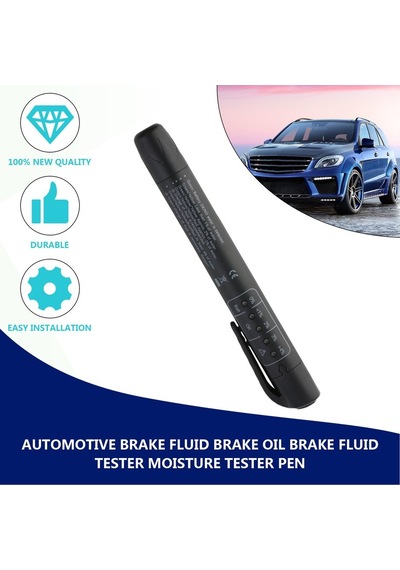 Otomotiv Fren Hidroliği Fren Yağı Fren Hidroliği Test Cihazı Nem Test Cihazı Kalem Siyah