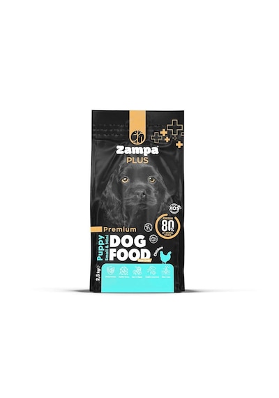Zampa Plus Premium Tavuk Etli Küçük Irk Yavru Köpek İçin Kuru Mama 2500 G