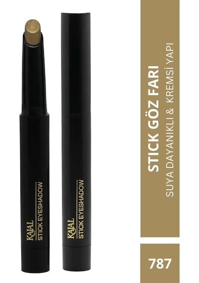 Kajal Suya Dayanıklı Kremsi Yapıya Sahip Metalik Bronz Göz Farı & Stick Eyeshadow 787 Metalik Bronz
