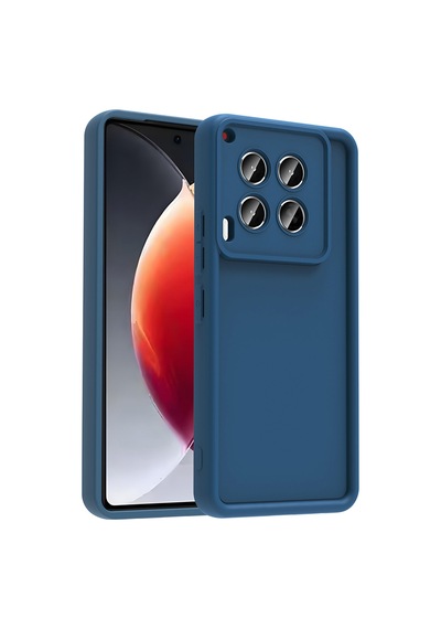 Tecno Camon 30 Kılıf Kamera Korumalı Kalın Silikon Üstün Koruma Celikaksesuar Mürdüm