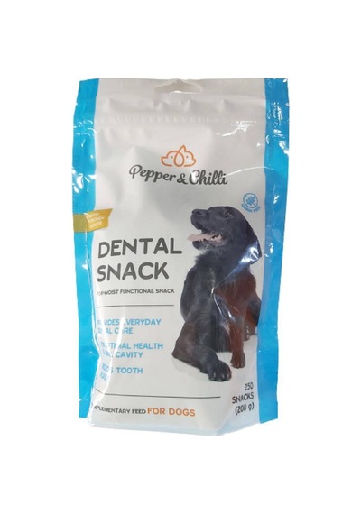 Canvit Pepper & Chilli Dental Snack Diş Sağlığı içinTavuklu Köpek Ödülü 200 G