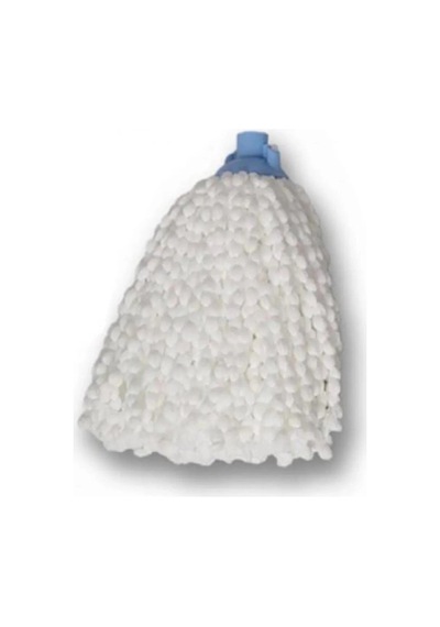 Hubrendy Tedarik Mop Mikrofiber Beyaz Örgülü Paspas İp Royaleks-mf01 Mudanis