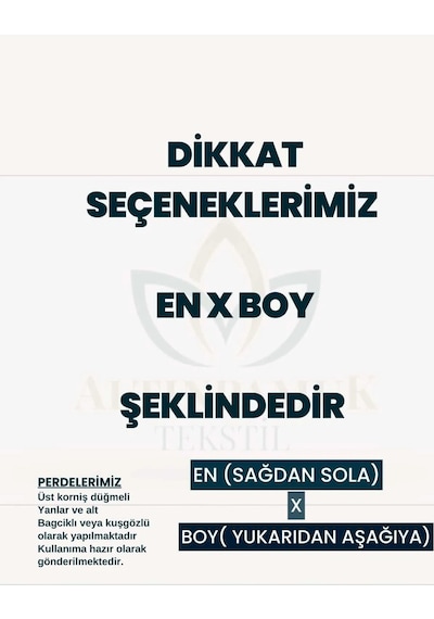 Ceylan Home Balkon Perdesi Bağcıklı Ölçü Seçenekli Sarı Gri Çizgili Sarı