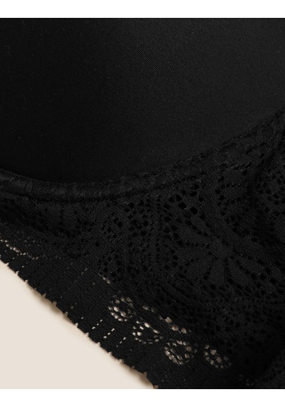 Marks & Spencer Body Soft:trade Mark: Destekli T-shirt Sütyeni T33002331 Siyah Marks & Spencer Body Soft:trade Mark: Destekli T-shirt Sütyeni T33002331 Siyah