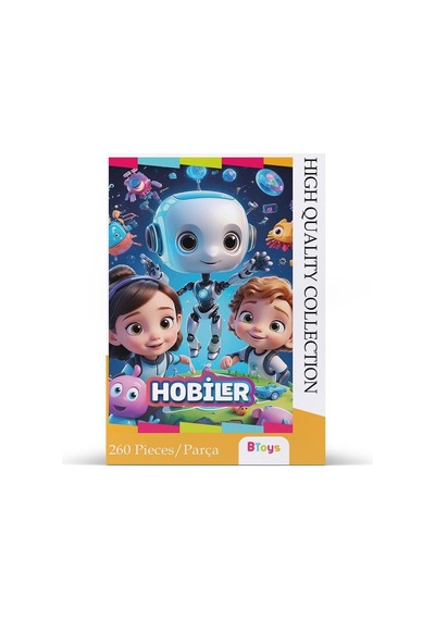Btoys 260 Parça Puzzle Hobiler 9083