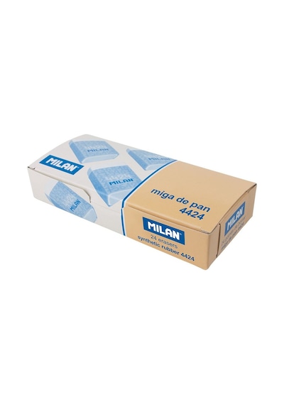 Mılan Soft Synthetıc 4424 Dikdörtgen Silgi 24Lü