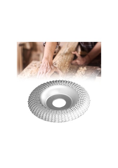 Oyma Aşındırıcı Disk Ahşap Şekillendirme Taşlama Karbon Çelik Tekerlek Açı Öğütücü Aksesuarları 100 Mm