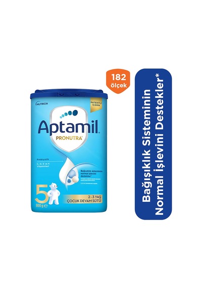 Aptamil Devam Sütü 5 Numara Toz Akıllı Kutu 800 Gr