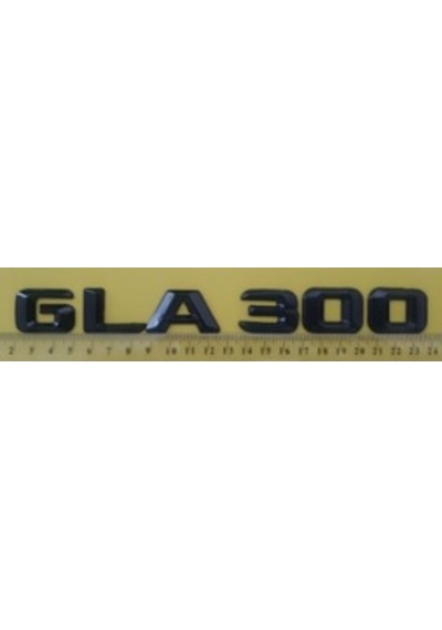 Mercedes Uyumlu Yazı Gla 300 Siyah