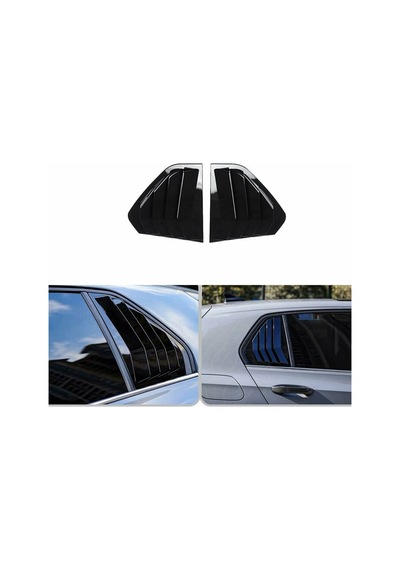 Volkswagen Golf 8 Kelebek Cam Kaplama Piano Black 2021