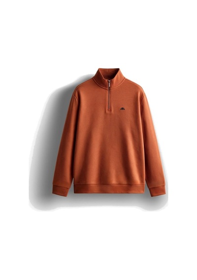 Ellesse 5wm1603-br Erkek Yarım Fermuarlı Sweat Kiremit