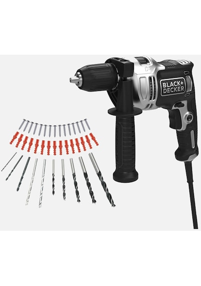 Black+Decker Silver Seri BEH71A40SK-QS 710W Darbeli Matkap