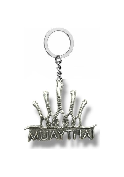 Ringin Kralı Muay Thai King Figürlü Unisex Metal Anahtarlık