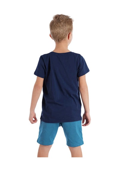 Denokids Alfabe Erkek Çocuk T-shirt Şort Takım Çok Renkli Denokids Alfabe Erkek Çocuk T-shirt Şort Takım Çok Renkli
