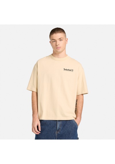 Timberland Outdoor Photo Back Graphic Erkek Gri T-shirt Tb0a5mqr2601 2800153