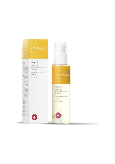 Baby Oil, Yenidoğan Ve Hassas Ciltler İçin Besleyici Ve Nemlendirici Bebek Yağı, 150 Ml