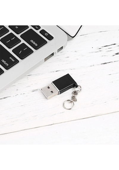 Ally Usb 3.0 Erkek To Usb 3.1 Type-c Dişi Dönüştürücü Başlık Adaptör- 5775 Siyah