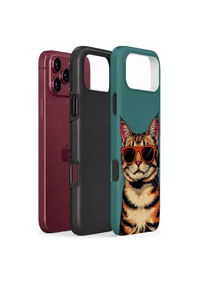 Velvoria Valestra Gözlüklü Cool Kedi Apple Apple iPhone Uyumlu 18 Pro Max Darbe Korumalı Kılıf Valestra Select - Gözlüklü Cool Kedi Velvoria Valestra Gözlüklü Cool Kedi Apple Apple iPhone Uyumlu 18 Pro Max Darbe Korumalı Kılıf Valestra Select - Gözlüklü Cool Kedi