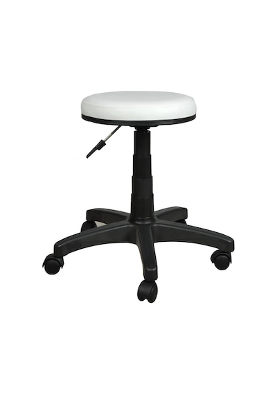 Bürocci Plastik Ayaklı Tabure-Beyaz-2999G0109